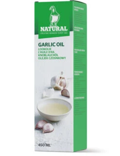 Natural Knoblauchöl 450ml -Haustierprodukte 201070 natural garlic oil 450ml box he02