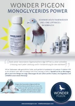 Wonder Pigeon 1000ml -Haustierprodukte wonder pigeon 31